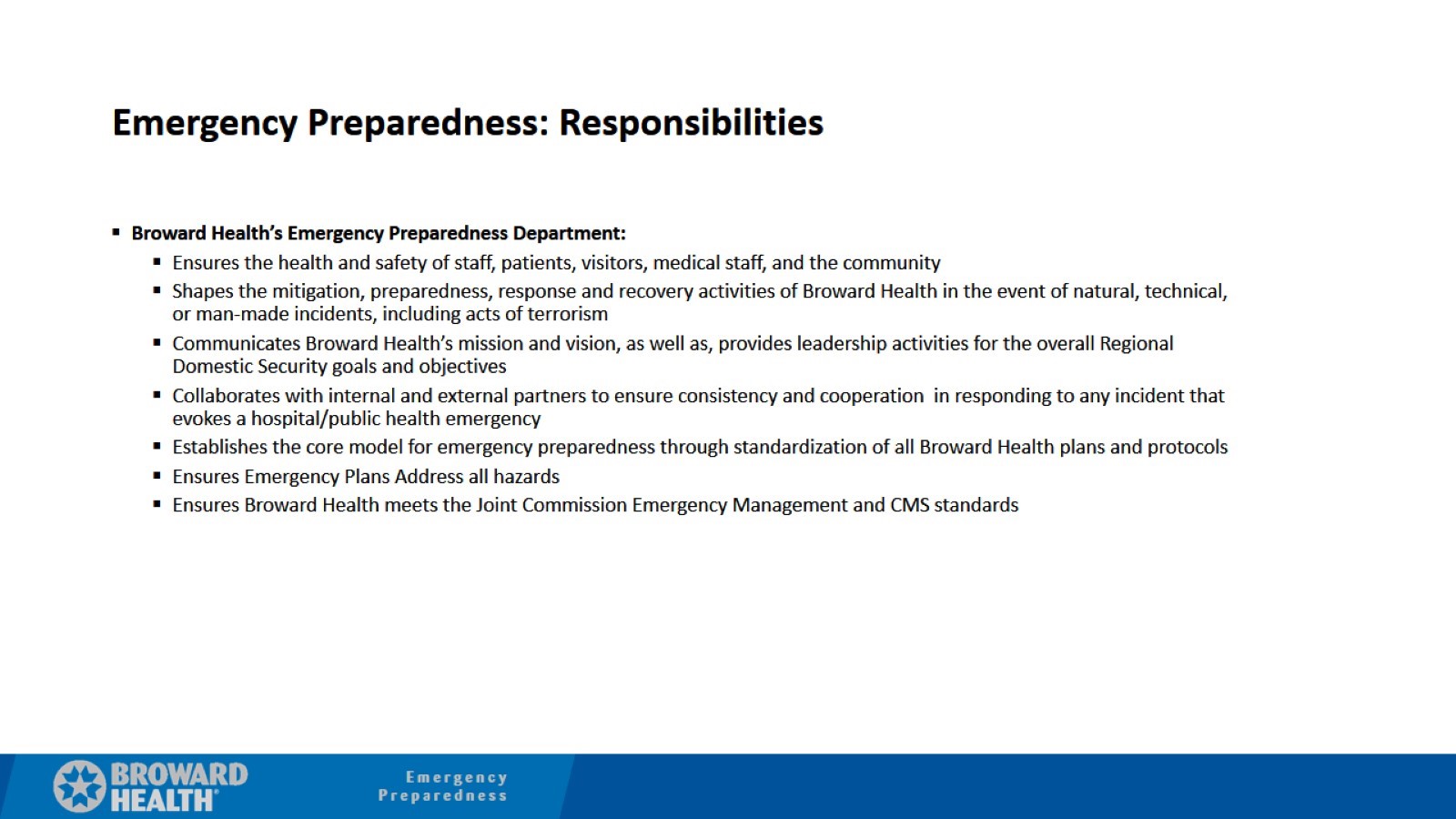 executive order 12656 assignment of emergency preparedness responsibilities